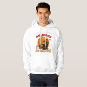 Eerste Halloween als Grootvader Tovenaar Vleermuis Hoodie (Voorkant volledig)