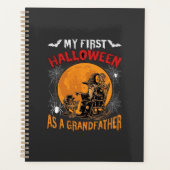 Eerste Halloween als Grootvader Tovenaar Vleermuis Planner (Voorkant)