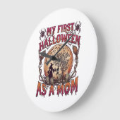 Eerste Halloween als moeder heks skelet maan_1 Grote Klok (Hoek)