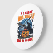 Eerste Halloween als Moeder Pompoen Wolf Maan_1 Grote Klok (Hoek)