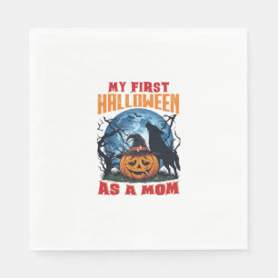 Eerste Halloween als moederpompoen Wolfmaan_1 Servet