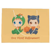 Eerste Halloween Baby Groot Cadeauzakje (Achterkant)
