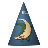 Eerste Halloween Baby Peek A Boo Witch met Ghost Feesthoedjes (Voorkant)