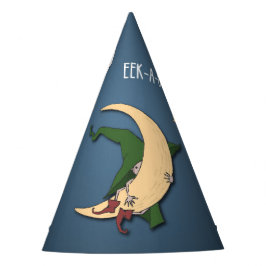 Eerste Halloween Baby Peek A Boo Witch met Ghost Feesthoedjes