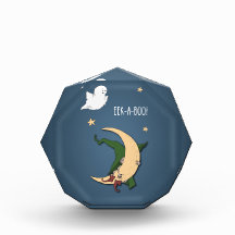 Eerste Halloween Baby Peek A Boo Witch met Ghost