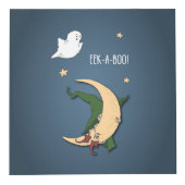 Eerste Halloween Baby Peek A Boo Witch met Ghost Kubus (Rechts)