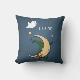 Eerste Halloween Baby Peek A Boo Witch met Ghost Kussen