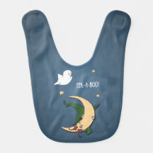 Eerste Halloween Baby Peek A Boo Witch met Ghost