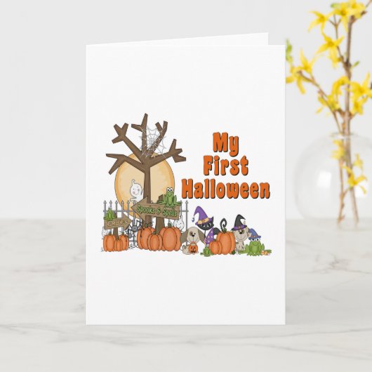 Eerste Halloween Cute & Spooky Kaart