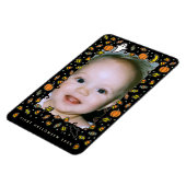 Eerste Halloween-fotoframe-magneet Magneet (Linkerzijde)
