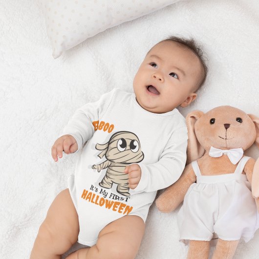 Eerste Halloween-magie: Schattig en comfortabel Romper