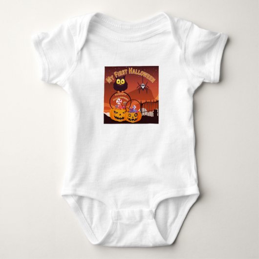 Eerste Halloween  Romper (Voorkant)