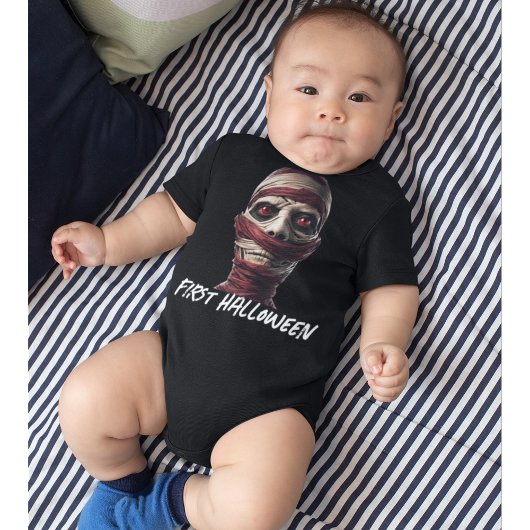 Eerste Halloween Scary Mummy Spooky Undead Romper
