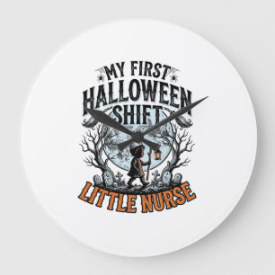 Eerste Halloween Verpleegster Spooky Moon Baby Kos Grote Klok