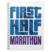 Eerste halve marathon 13,1 miljoen notitieboek (Voorkant)