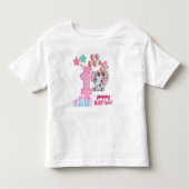 Eerste Happy Birthday T Shirt voor Baby (Voorkant)