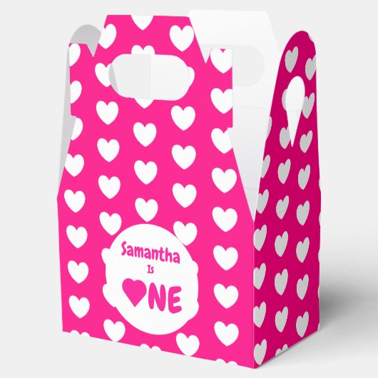 Eerste hartdag van het hart bedankdoosjes (Geopend)