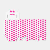 Eerste hartdag van het hart bedankdoosjes (Uitgevouwen)