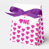 Eerste hartdag van het hart bedankdoosjes (Voorkant Zijde)