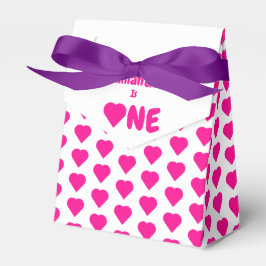 Eerste hartdag van het hart bedankdoosjes