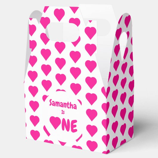 Eerste hartdag van het hart bedankdoosjes (Geopend)