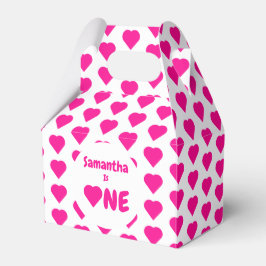 Eerste hartdag van het hart bedankdoosjes