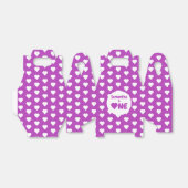 Eerste hartdag van het hart bedankdoosjes (Uitgevouwen)