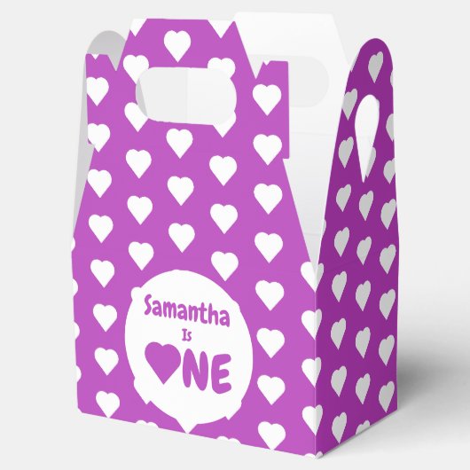 Eerste hartdag van het hart bedankdoosjes (Geopend)