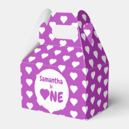 Eerste hartdag van het hart bedankdoosjes