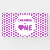 Eerste hartdag van het hart spandoek (Horizontaal)