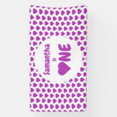 Eerste hartdag van het hart spandoek (Verticaal)