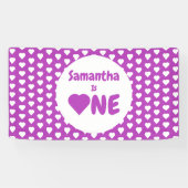 Eerste hartdag van het hart spandoek (Horizontaal)