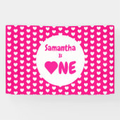 Eerste hartdag van het hart spandoek (Horizontaal)