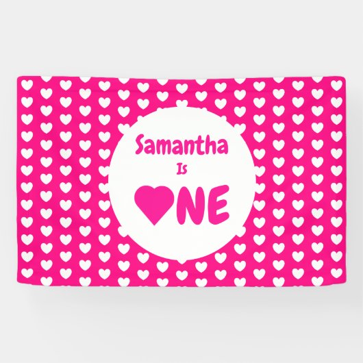 Eerste hartdag van het hart spandoek (Horizontaal)