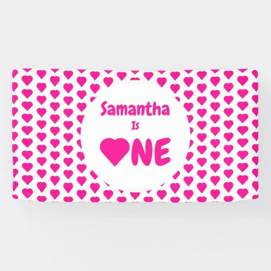 Eerste hartdag van het hart spandoek (Horizontaal)