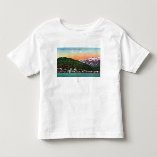 Eerste haven van binnenkomst in het Uitzicht van A Kinder Shirts (Voorkant)