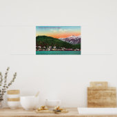 Eerste haven van binnenkomst in het Uitzicht van A Poster (Keuken)