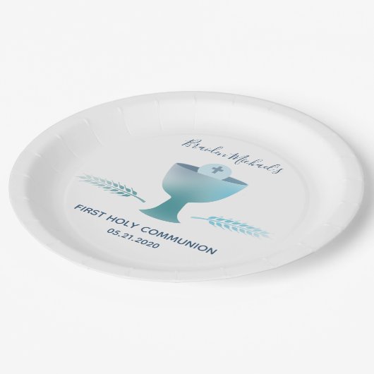 Eerste Heilige Communauteit - Bord op papier (Gekanteld)