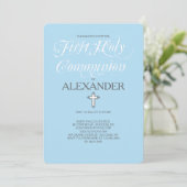 Eerste Heilige Communauteit... Kaart (Staand voorkant)