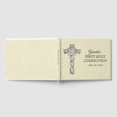 Eerste Heilige Commune Ecru-ballast Gastenboek (Volledig)