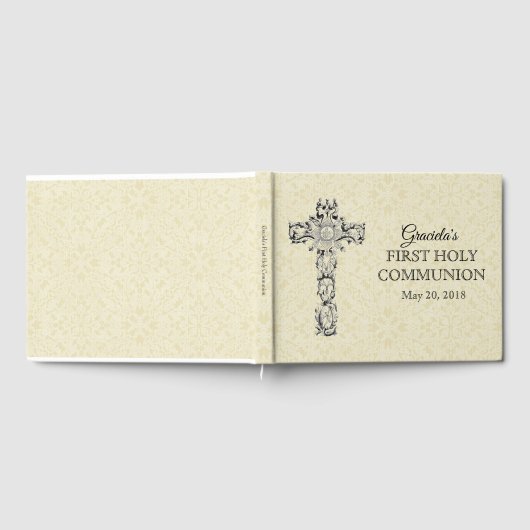 Eerste Heilige Commune Ecru-ballast Gastenboek (Volledig)