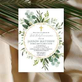 Eerste Heilige Commune eucalyptus greenery Kaart