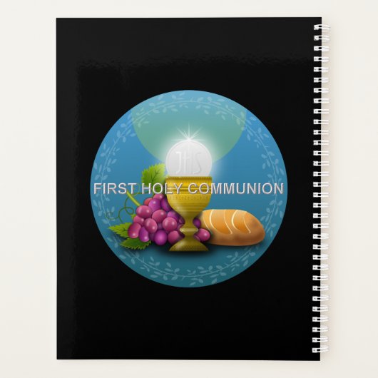 Eerste Heilige Communiakalice en Gastheer Planner (Achterkant)