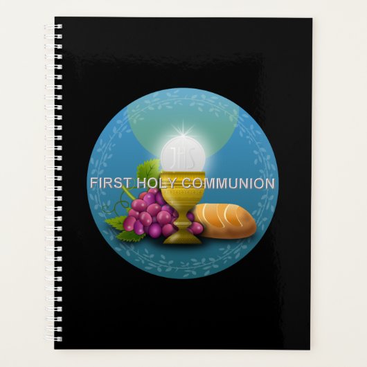 Eerste Heilige Communiakalice en Gastheer Planner (Voorkant)