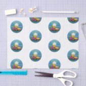 Eerste Heilige Communiakalice en Gastheer Tissuepapier (Craft)