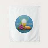 Eerste Heilige Communiakalice en Gastheer Wandkleed (Voorkant)