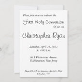 Eerste Heilige Communie 5 Kaart (Achterkant)