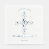 Eerste Heilige Communie Aangepaste Papieren servet (Voorkant)