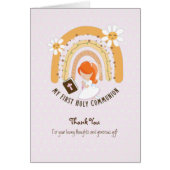 Eerste Heilige Communie aangepaste rode haren meis (Voorkant)