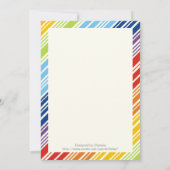 Eerste Heilige Communie / Baptisme / Bevestiging Kaart (Achterkant)